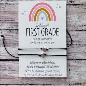 First day of school bracelet